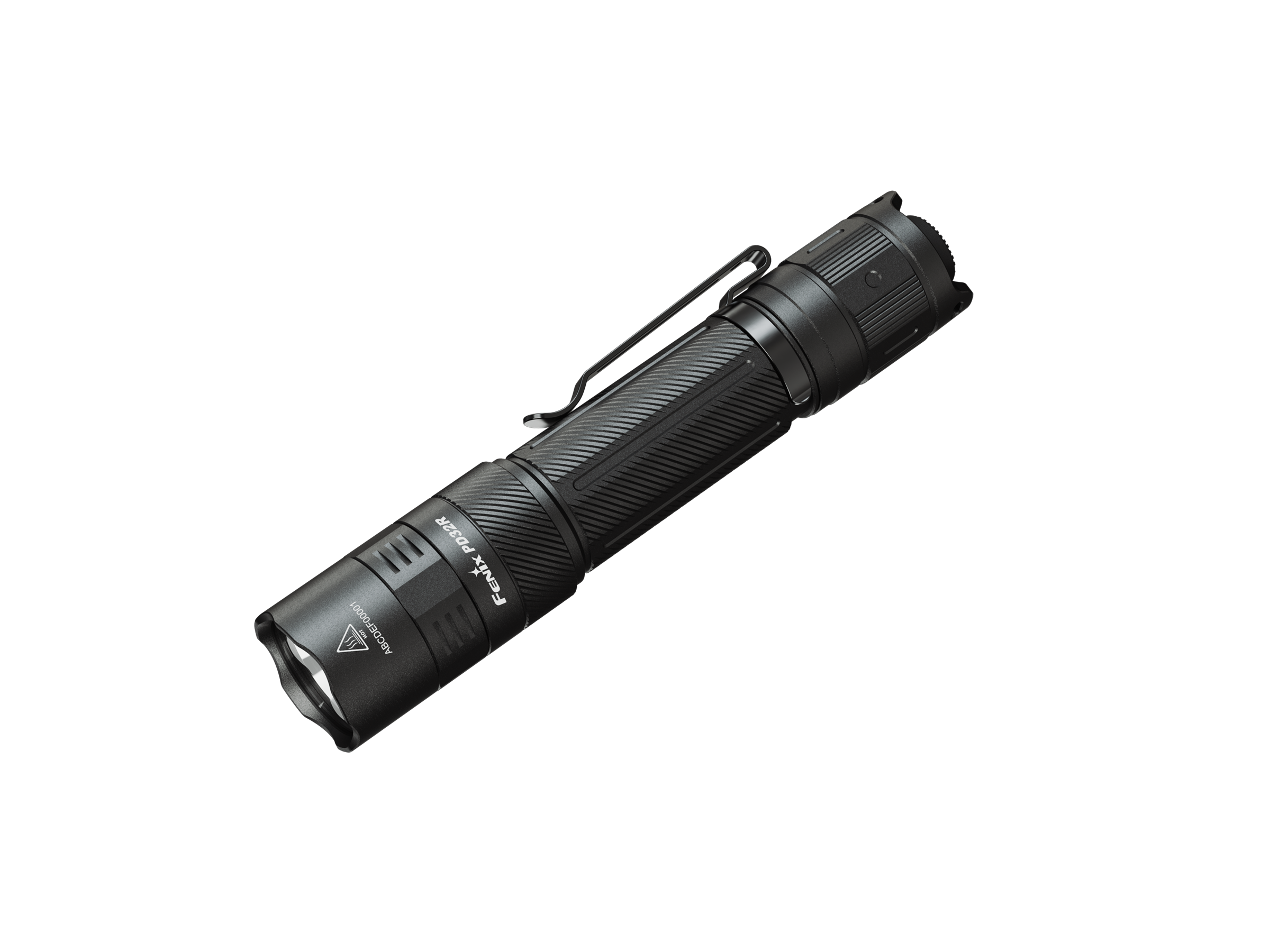 Fenix PD32R Rechargeable LED Flashlight with Silent Switch - 1000 Lumens, Compact & Powerful for Camping, Hiking, Emergency Use