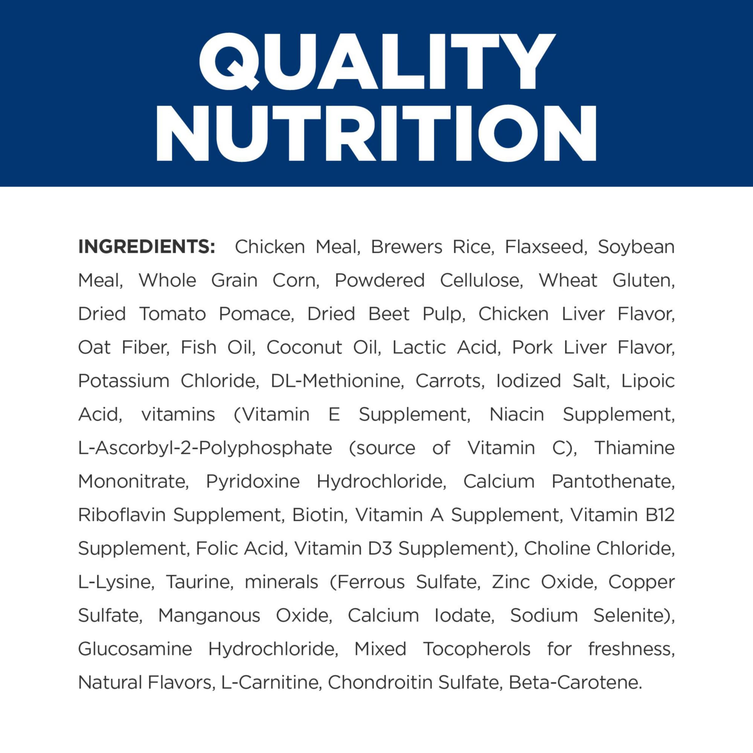 Hill's Prescription Diet Metabolic + Mobility Dry Dog Food - Weight & Joint Care, Chicken Flavor Vet-Recommended Formula (24 lb Bag) | Supports Healthy Weight & Joint Function for Senior & Overweight Dogs