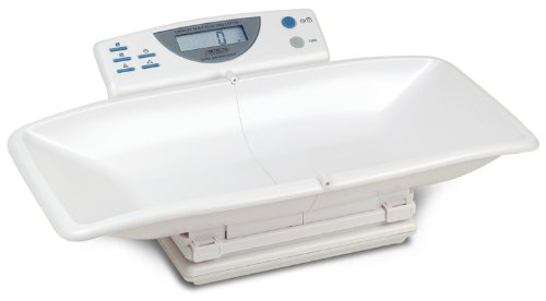 **Detecto 8440 Digital Baby Scale - 44 lb (20 kg) Capacity, 0.5 oz (10g) Precision, Portable with 20.5