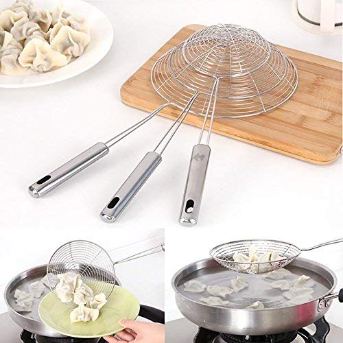 Premium Stainless Steel Spider Strainer Skimmer - 4.6