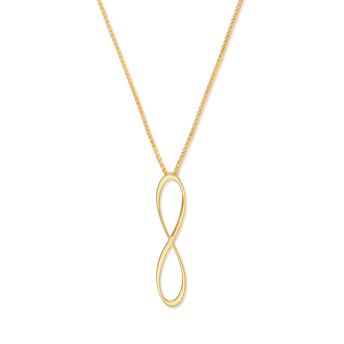Infinity Charm Necklace - Elegant Silver Love Symbol Pendant for Women | Perfect Gift for Anniversary, Valentine's Day & Everyday Wear