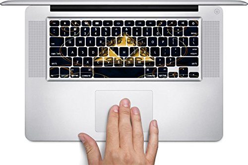 Triforce MacBook Keyboard Decals - Compatible with 13 & 15 inch MacBook Air/Pro/Retina - Legend of Zelda Gaming Stickers by Demon Decal - Perfect for Gamers & Anime Fans