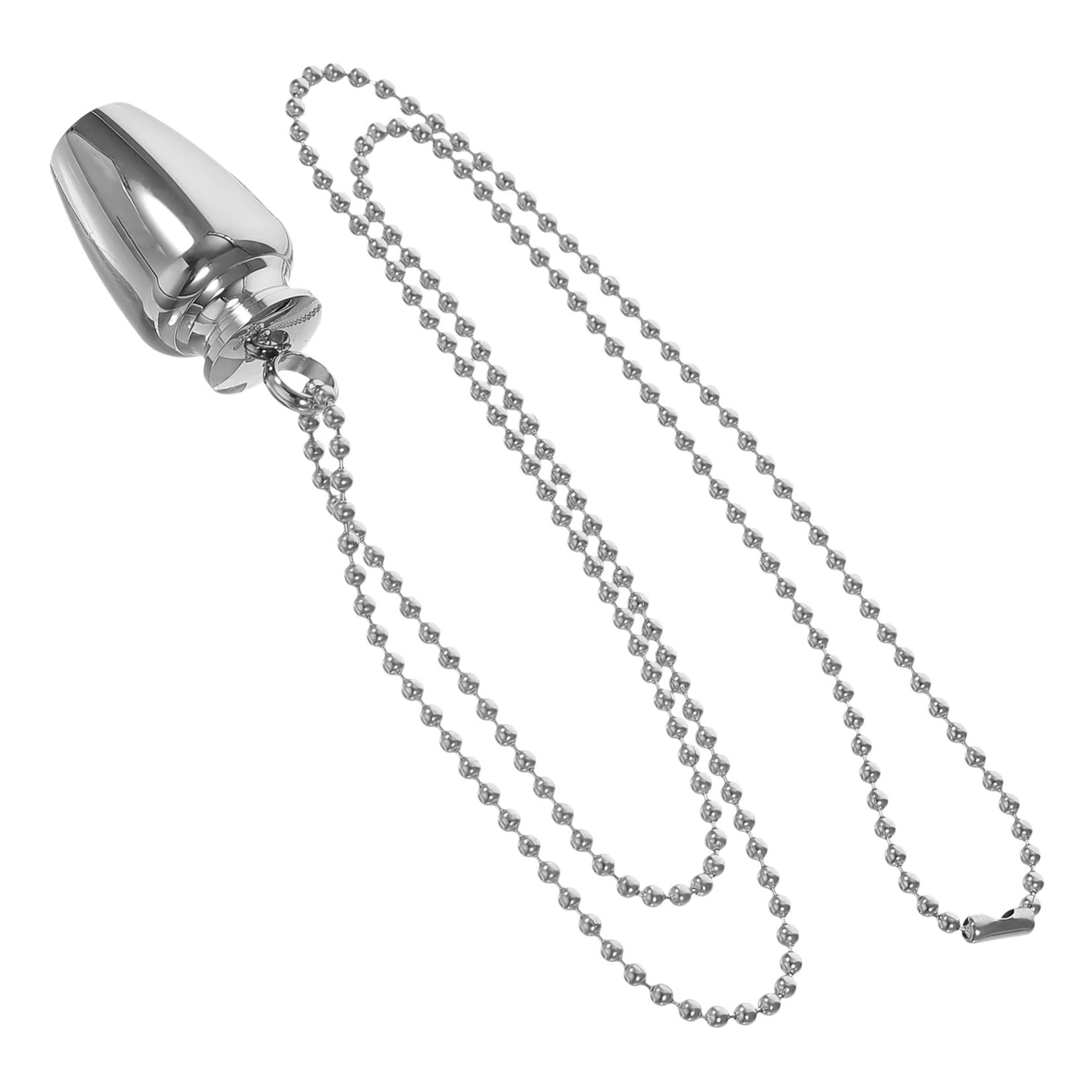 GARVALON Baby Keepsake Necklace - Titanium Steel Milk Teeth Case & Lanugo Charm for Newborn Memory - Perfect Baby Shower Gift & First Tooth Keepsake Jewelry