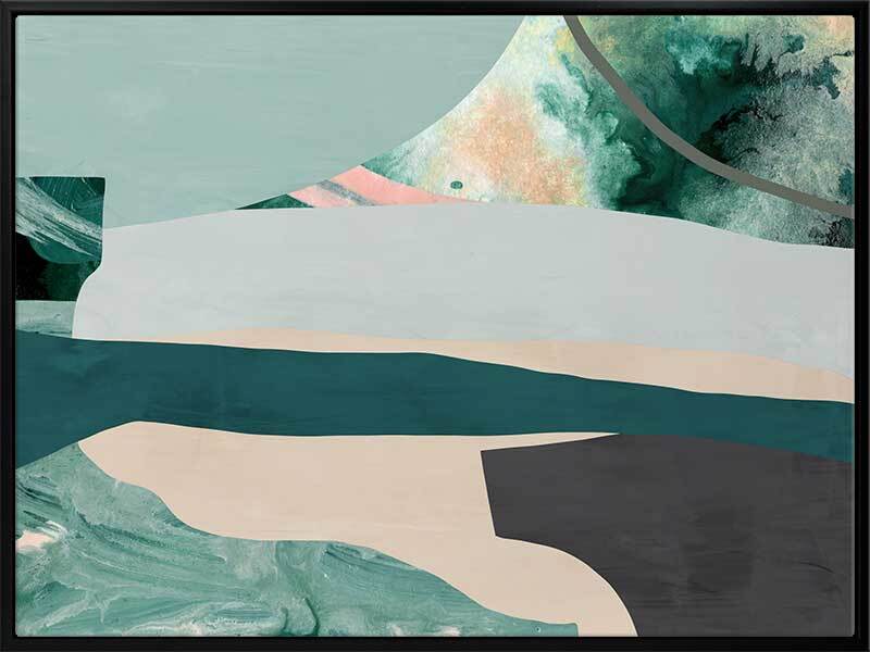 Deep Dive Canvas Art Print - Ocean Themed Wall Decor for Living Room, Bedroom & Office | High-Quality Framed Artwork