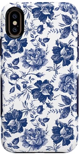 Rose to Fame | Blue & White Rose Floral