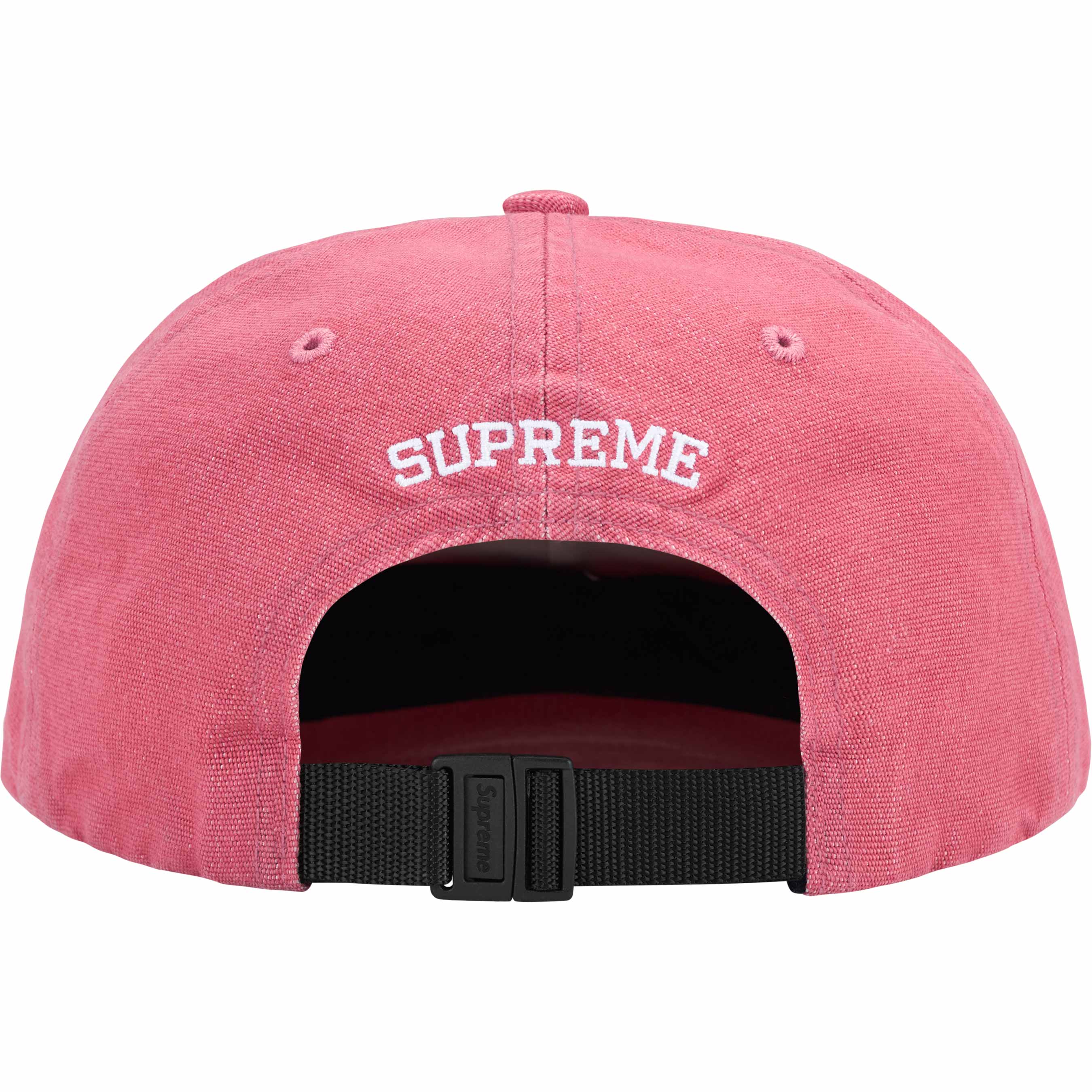 Supreme Cordura® Denim Small Box 6-Panel Cap - Red | Durable & Stylish Baseball Hat for Streetwear & Urban Fashion