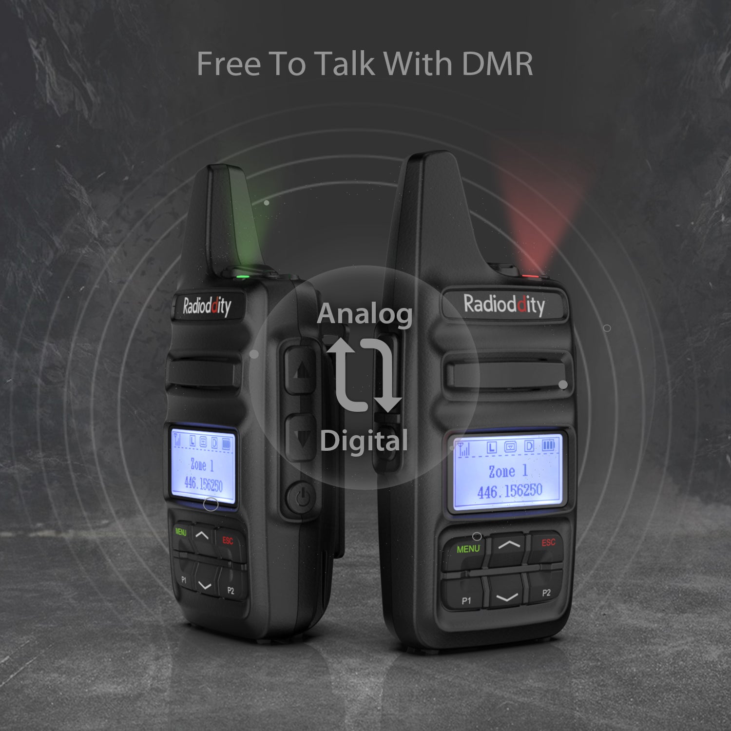Radioddity GD-73A Dual Band DMR Ham Radio - Open Box - Perfect for Amateur Radio Enthusiasts & Emergency Communication