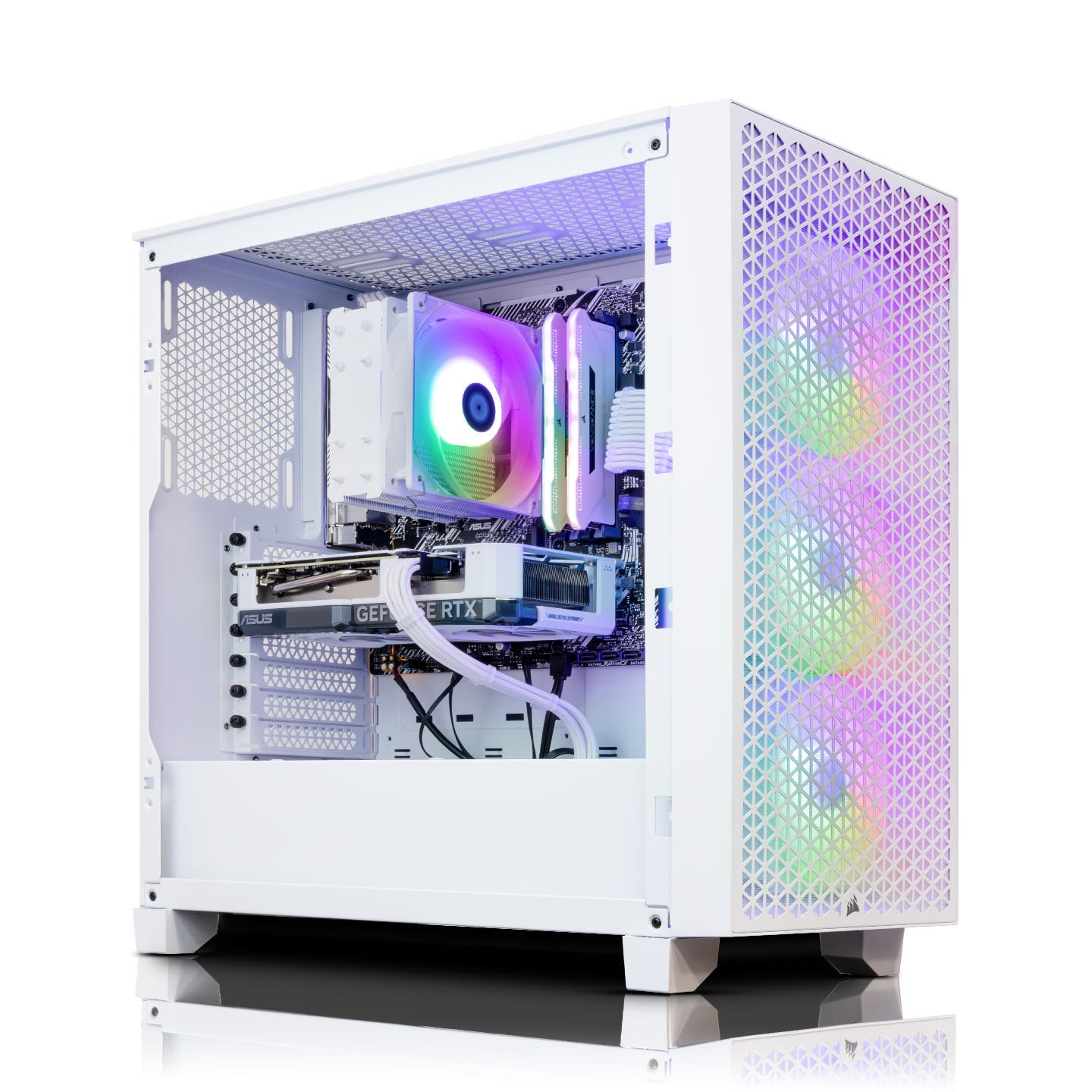 3000D RGB Gaming Desktop PC with AMD Ryzen 5 7500F & Radeon RX 7700 XT 12GB - Perfect for 4K Gaming, Streaming & Content Creation
