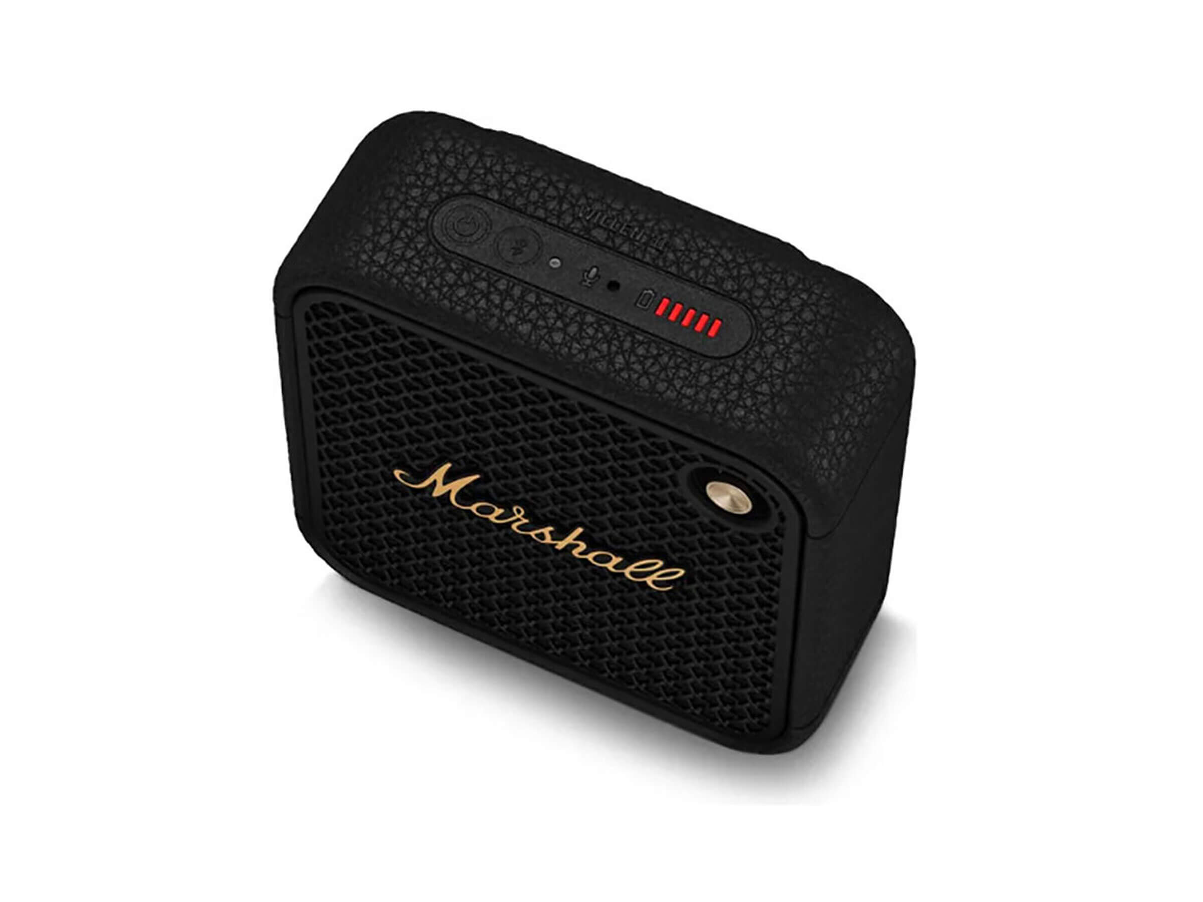 Marshall Willen II Portable Bluetooth Speaker - Wireless Outdoor Speaker with Rich Bass, IP67 Waterproof, 15+ Hours Playtime - Perfect for Travel, Camping, Beach & Home Use