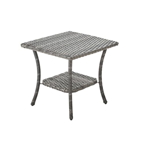 Mixed Grey/Wicker Top
