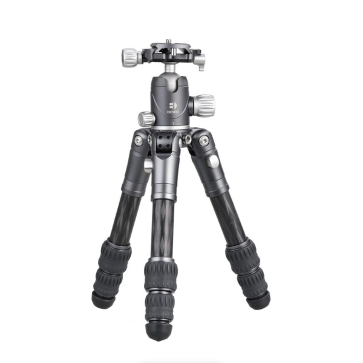 Benro Bat Zero Series Carbon Fiber Tabletop Tripod with VX20 Ball Head - Compact 16.14 Inch Travel Tripod for Photography, Vlogging & Outdoor Adventures