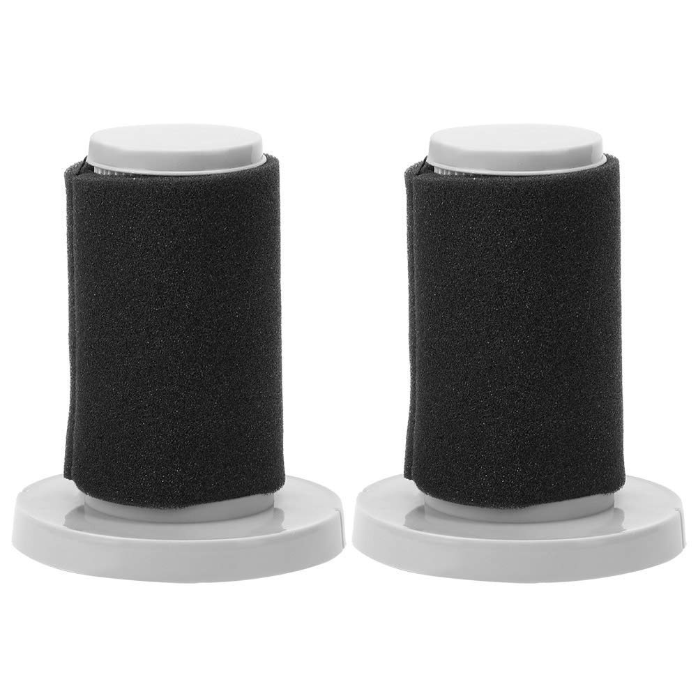 2 Pack Vacuum Cleaner Filters with Sponge - Replacement HEPA Filter Covers for Dust Collection | Compatible with Most Vacuum Cleaners for Home Cleaning & Pet Hair Removal