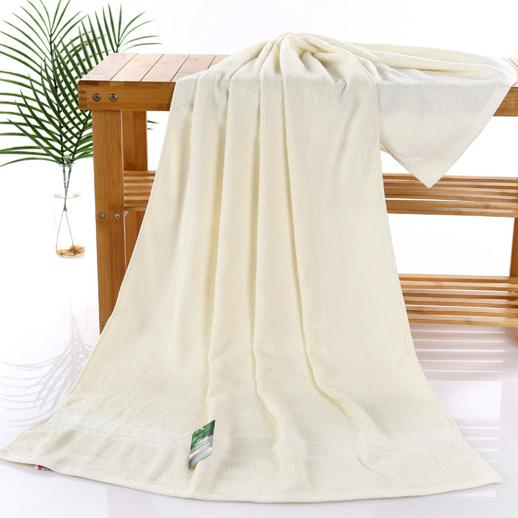 Premium Organic Bamboo Towels - Ultra Soft, Quick Dry & Highly Absorbent Face & Bath Towels (34x75cm & 70x140cm) for Luxury Bathroom, Spa, Hotel & Home Use