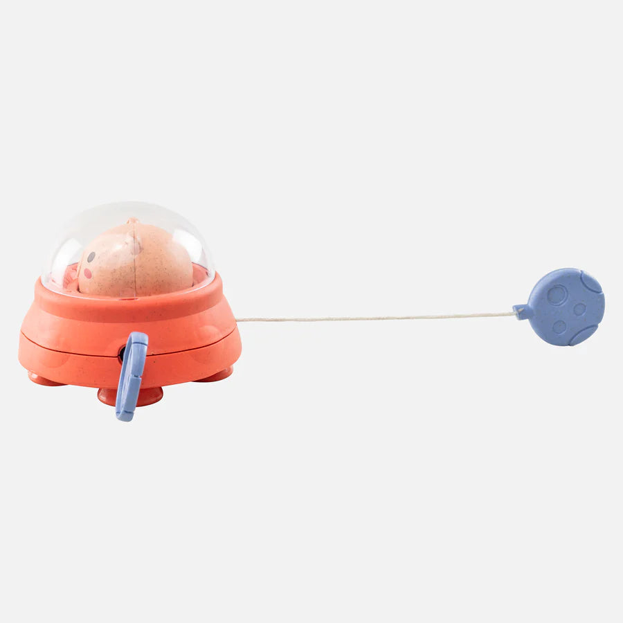 Bath Paddle Ship Space Piggy - Cute Floating Bath Toy for Kids | Fun Bathtime Companion for Toddlers & Infants | Perfect for Sensory Play, Water Games & Bathtub Adventures