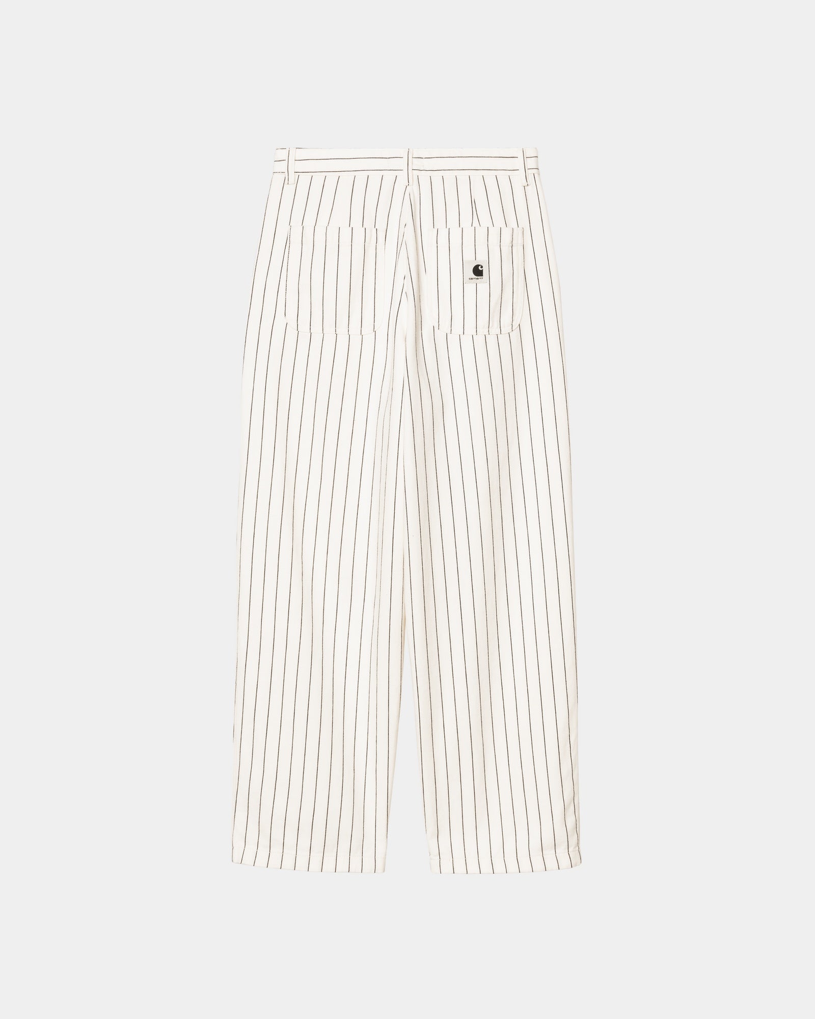 Women's Hendry Pant - Wax & Dark Navy Seaton Stripe Trousers | Comfortable High Waisted Casual Pants for Work, Office & Everyday Wear