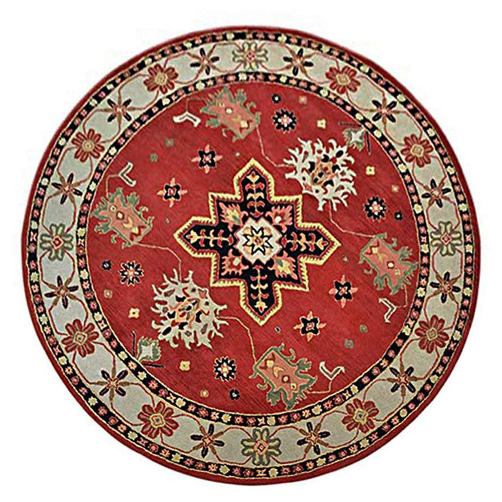 Premium Hand-Tufted Wool Rug - Soft & Durable for Living Room, Bedroom, or Nursery - Sarugh Luxury Home Decor