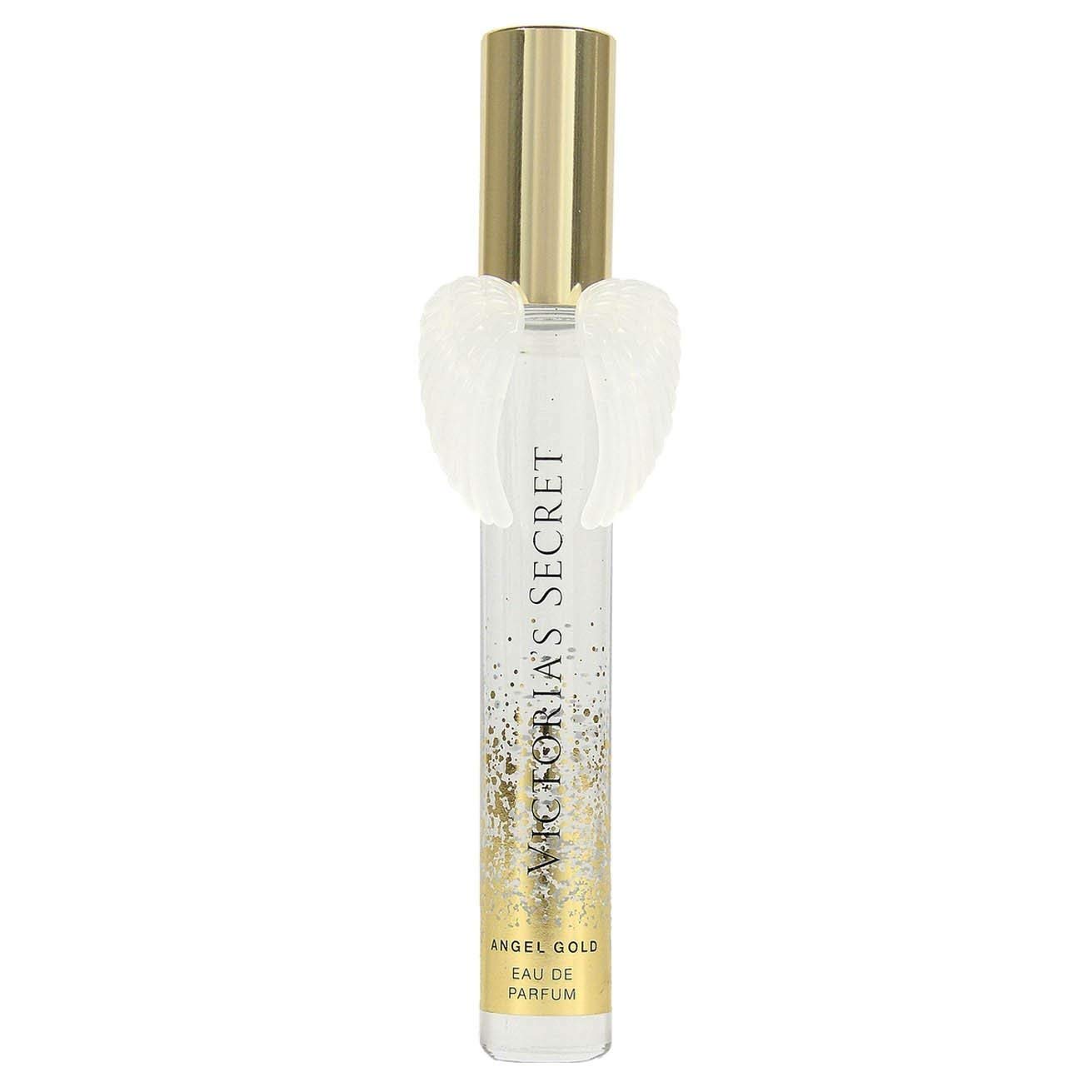 Victoria's Secret Angel Gold Eau de Parfum Rollerball - 0.23 Fl Oz Travel Size Perfume for Women | Fragrance Gift Set, Long-Lasting Scent for Date Night & Special Occasions