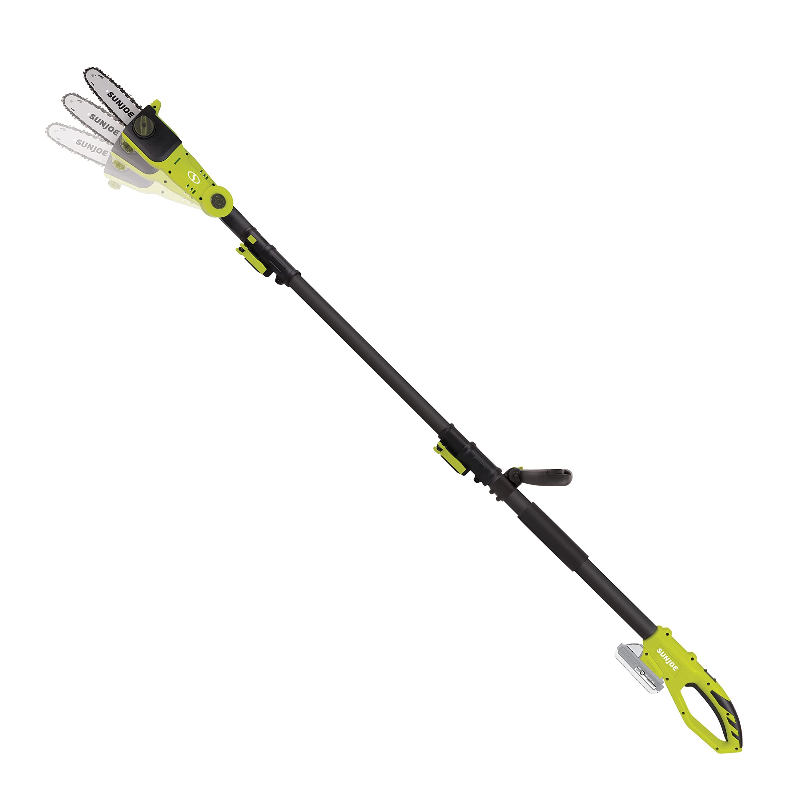 Sun Joe 24V-GTS4004-XT 24V IONMAX Cordless 3-in-1 Blower, Hedge Trimmer & Pole Saw Kit with 2x2.0Ah Batteries & Charger - Perfect for Yard Maintenance, Landscaping and DIY Home Projects