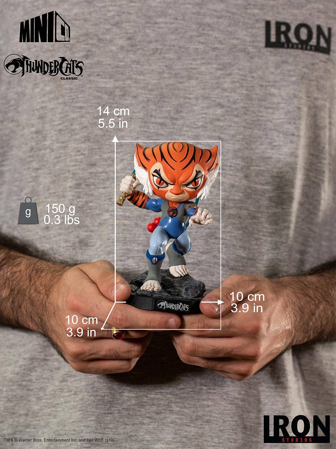 Iron Studios ThunderCats Tygra MiniCo Figure - Collectible Action Figure for Fans, Display & Home Decor | Perfect for Gifts, Office Desk, and Pop Culture Collections