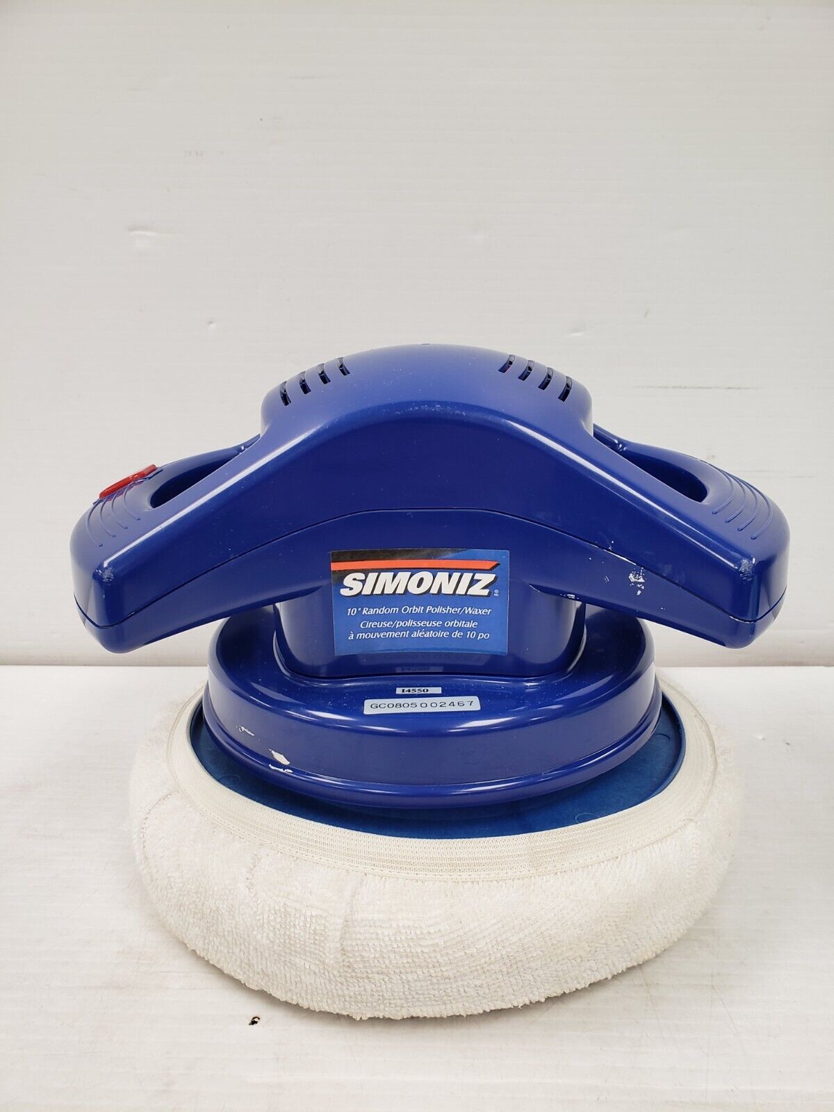 Simoniz I1450 Car Polisher - Professional Buffer for Auto Detailing & Paint Correction - Perfect for Car Enthusiasts & DIY Detailing at Home