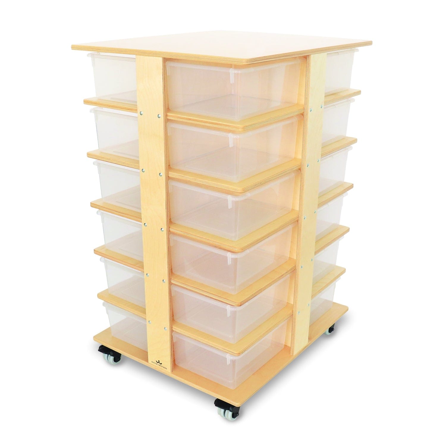 24 Tray Seed Starter Kit - Stackable Seedling Trays for Indoor Gardening, Hydroponics & Greenhouse Planting - Perfect for Herbs, Vegetables & Flowers