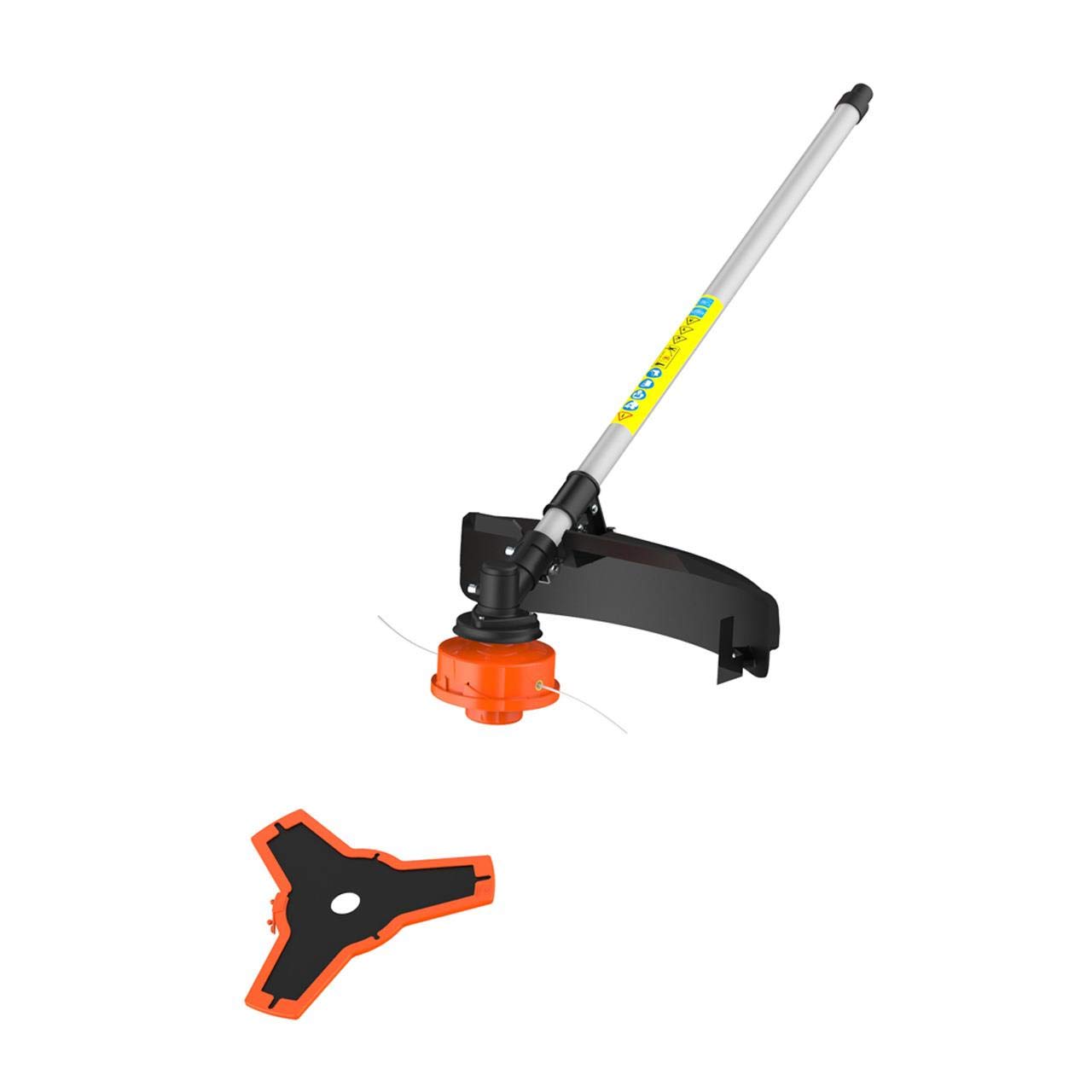FUXTEC FX-MT252ER 5-in-1 Multi-Tool Gasoline Brush Cutter - 52cc 3HP 2-Stroke Engine with Adjustable Hedge Trimmer, Grass Trimmer, Shoulder Strap & 1m Extension - Perfect for Lawn Care, Landscaping, Yard Maintenance and Property Clearing