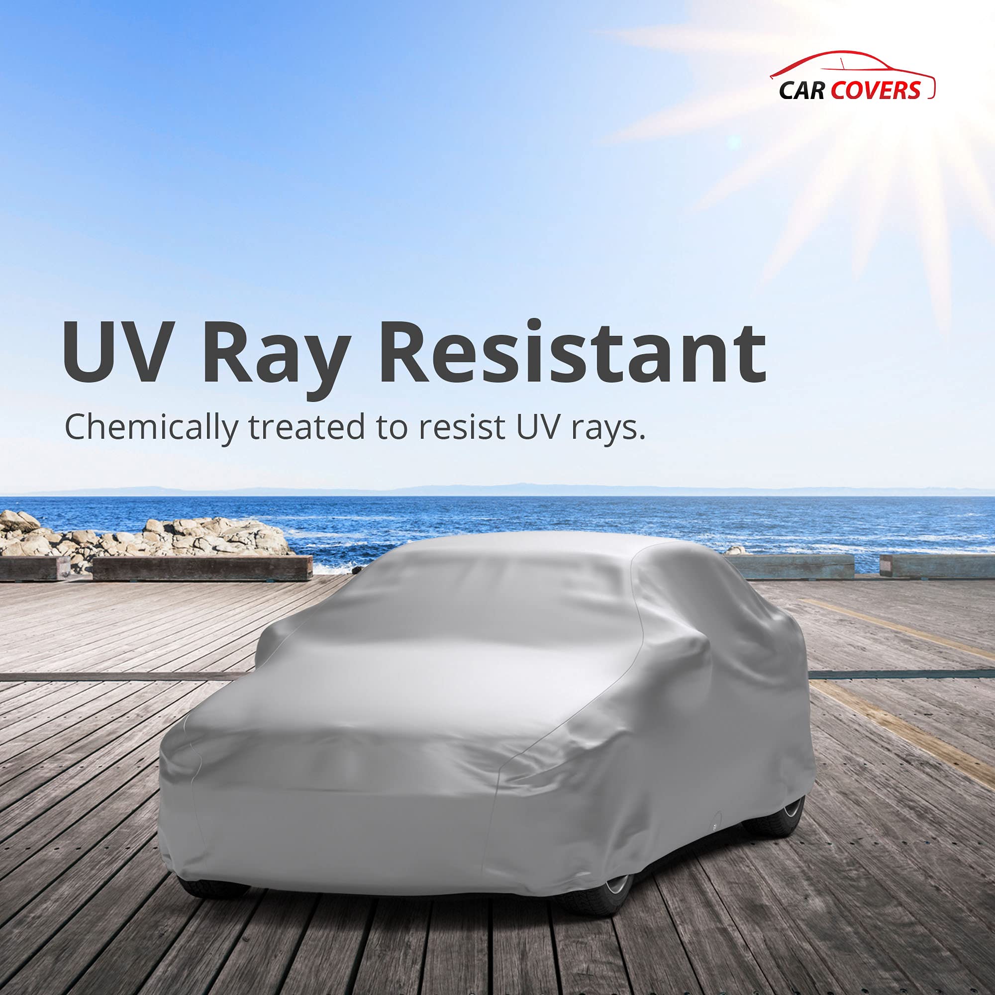 **Weatherproof Car Cover for 1981 Renault Le Car Hatchback 2 Door - Waterproof, UV & Snow Protection - Fleece Lined Indoor/Outdoor Use - Includes Cable Lock, Storage Bag & Wind Straps - Ideal for Garage, Driveway & Travel**
