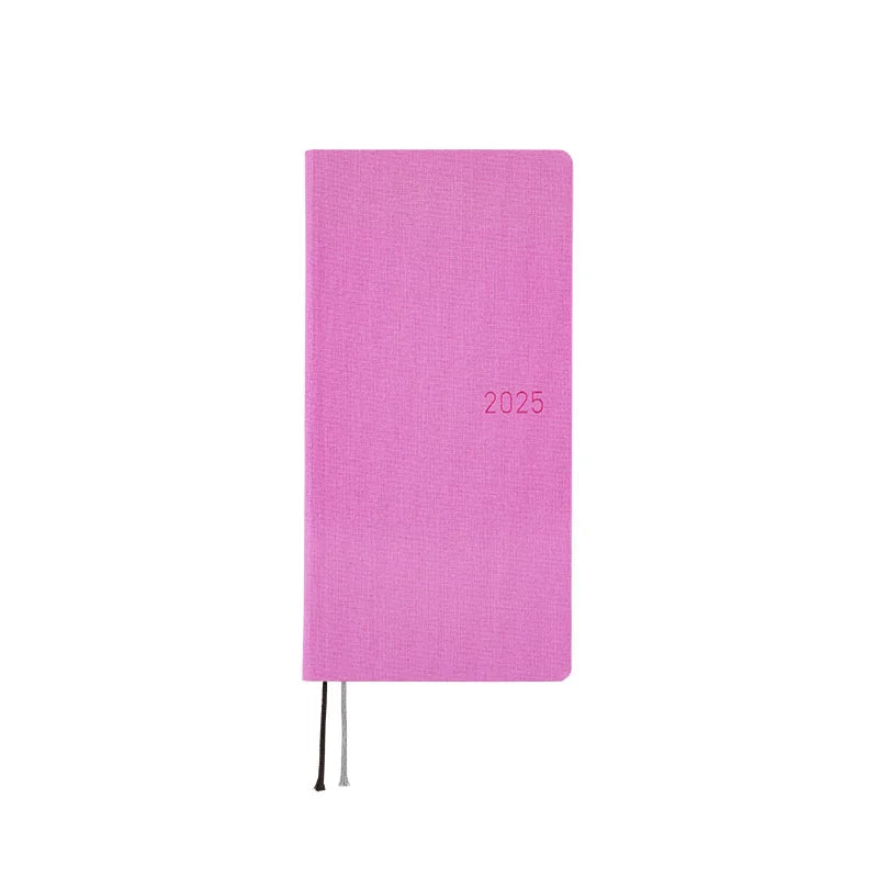 Hobonichi Techo 2025 Planner - Sweet Purple Weeks Hardcover, Weekly Horizontal Layout, English Edition (January Start, Monday Start) | Perfect for Journaling, Scheduling & Productivity