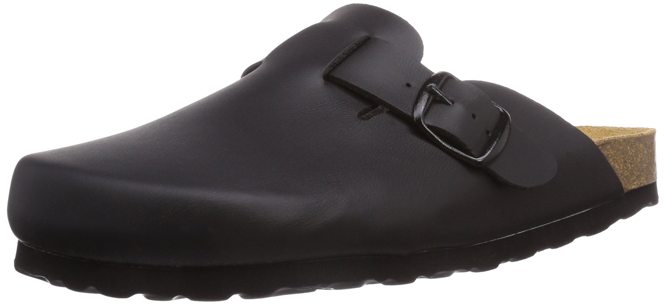 Lico Men's Bioline Clog Slippers - Comfortable Open Back House Shoes for Indoor & Outdoor Use - Perfect for Home, Garden, and Beach Wear