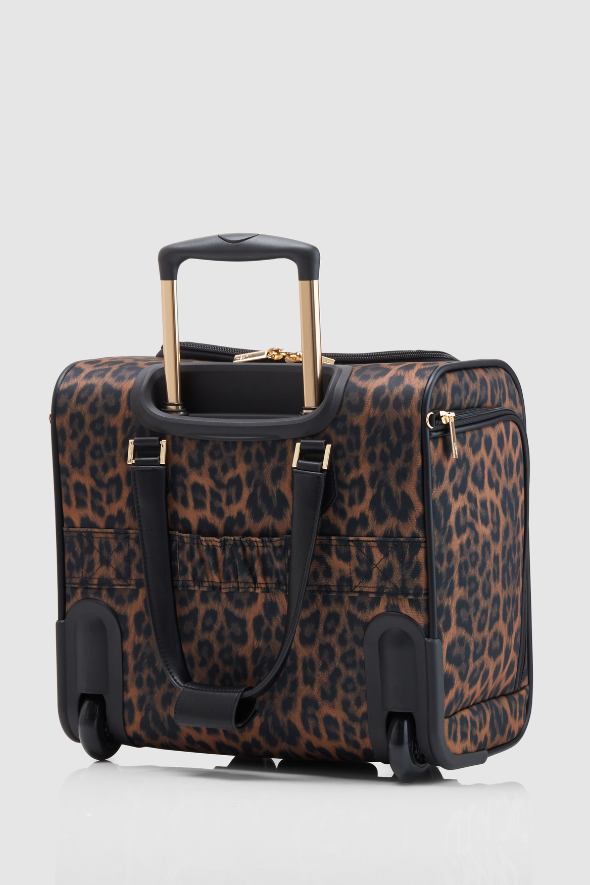 Leopard Print Under Seat Travel Bag - Compact Carry-On Luggage for Airplanes, Cars & Trains | Perfect for Weekend Trips & Commuting