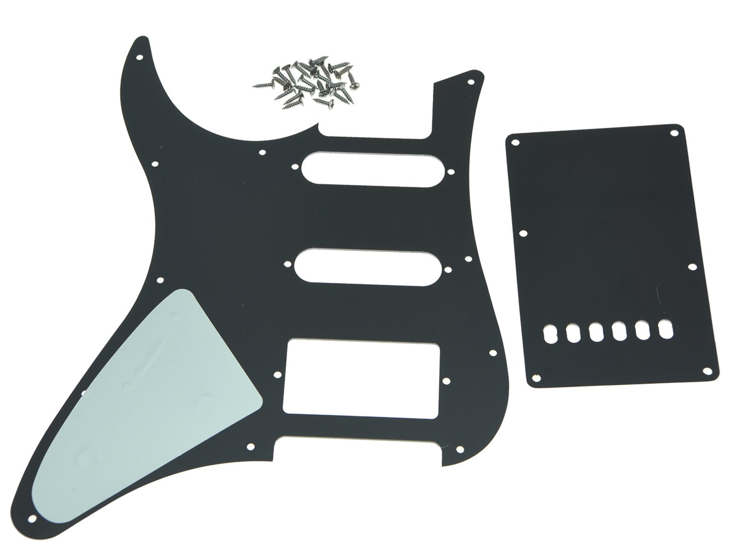KAISH HSS Pickguard & Tremolo Cover for Yamaha PACIFICA Guitar - Abalone Pearl Design | Perfect for Guitar Upgrades & Repairs | Ideal for Musicians & DIY Enthusiasts