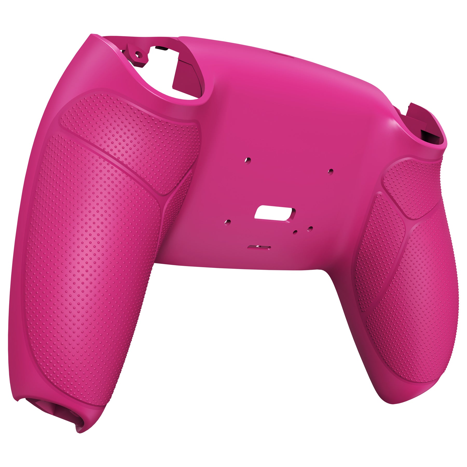 eXtremeRate Nova Pink Performance Rubberized Grip & Redesigned Back Shell for PS5 Controller - Compatible with eXtremerate RISE Remap Kit (Controller & RISE Remap Board NOT Included) - Model UPFU6009 - Perfect for Gaming, Streaming & Competitive Play