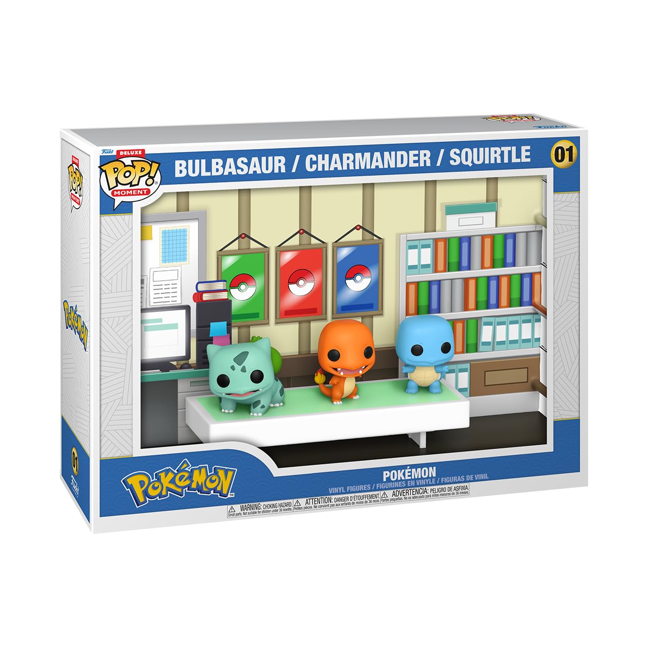 Funko Pop Pokemon Starters Vinyl Figure - Gift for Kids & Adults - Video Game Fans Collection