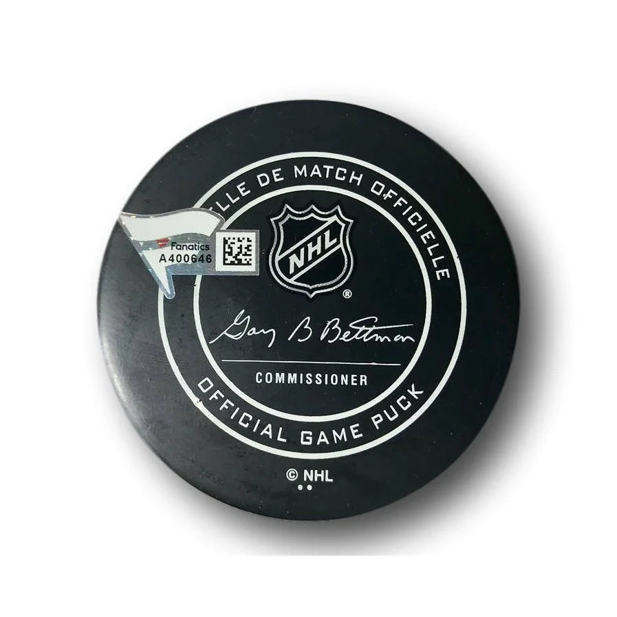 Brayden McNabb Autographed Vegas Golden Knights Hockey Puck with Display Case & COA - Official VGK Memorabilia for Collectors and Fans - Perfect for Sports Memorabilia Displays, Man Caves, and Gift Giving