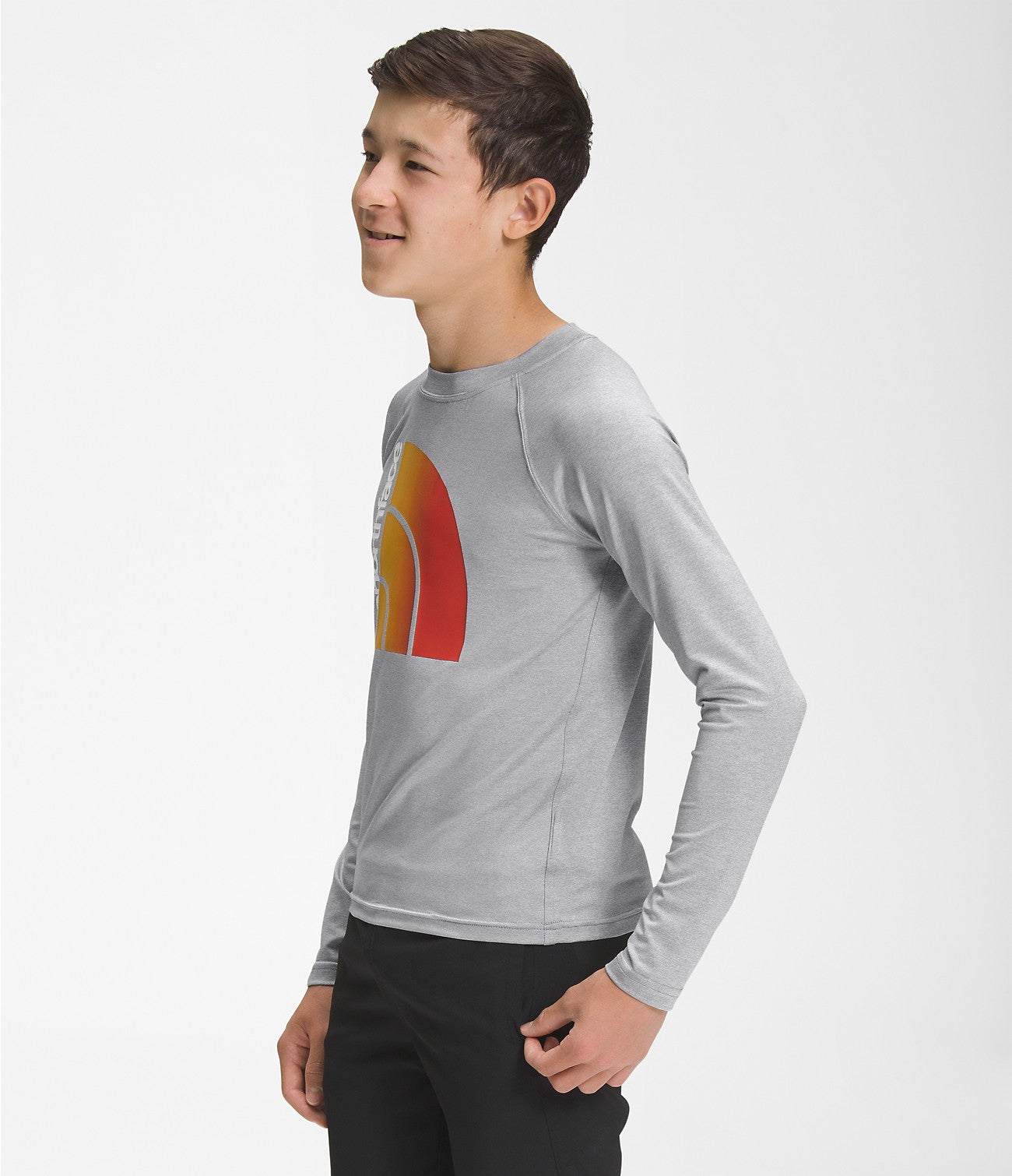 Boys' Amphibious Long Sleeve Sun Protection Shirt - UPF 50+ Quick-Dry Swim Shirt for Beach, Pool & Outdoor Activities | NF0A81XD