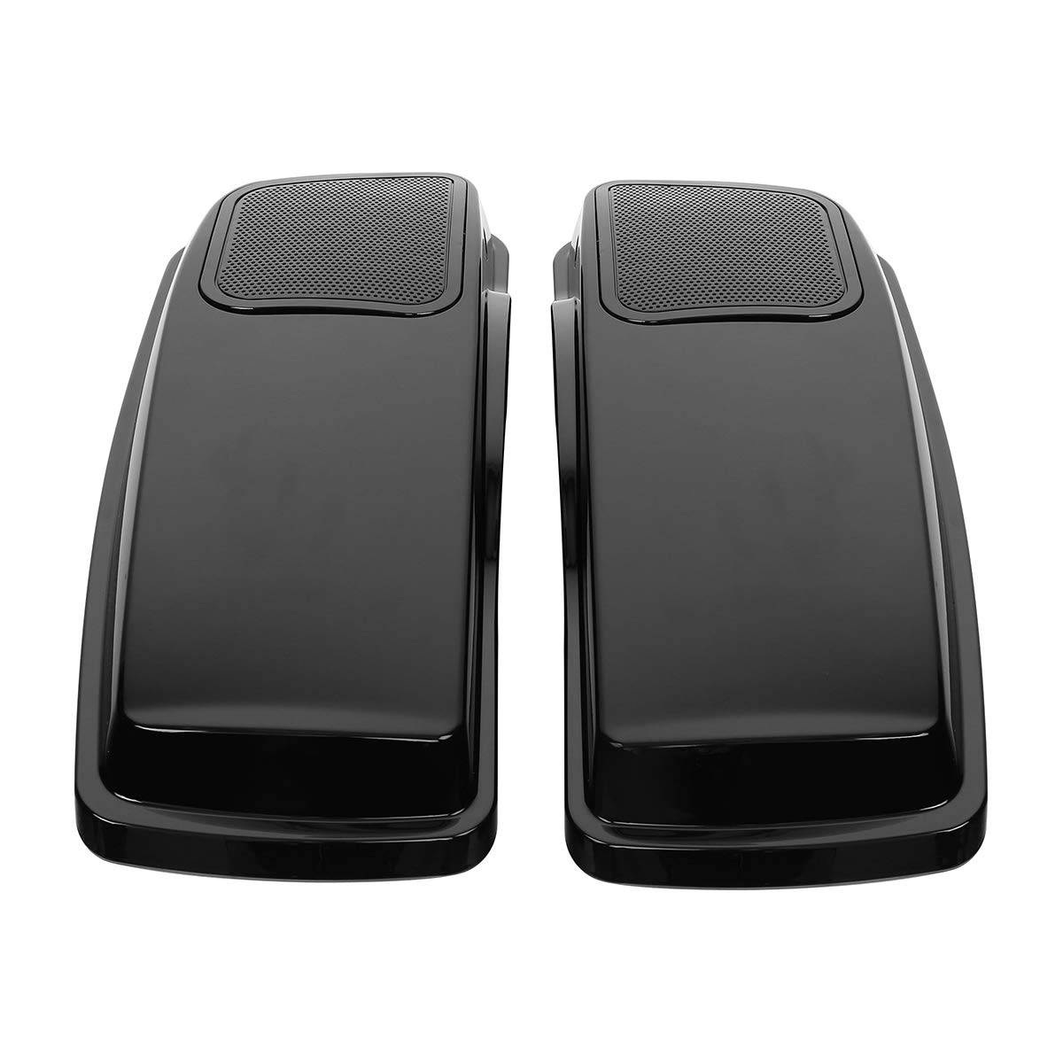 6x9 Cutout Grills Saddlebag Speaker Lids for Harley Touring Road King Street Electra Glide (2014-2024) - Premium Motorcycle Audio Upgrade for Enhanced Riding Experience