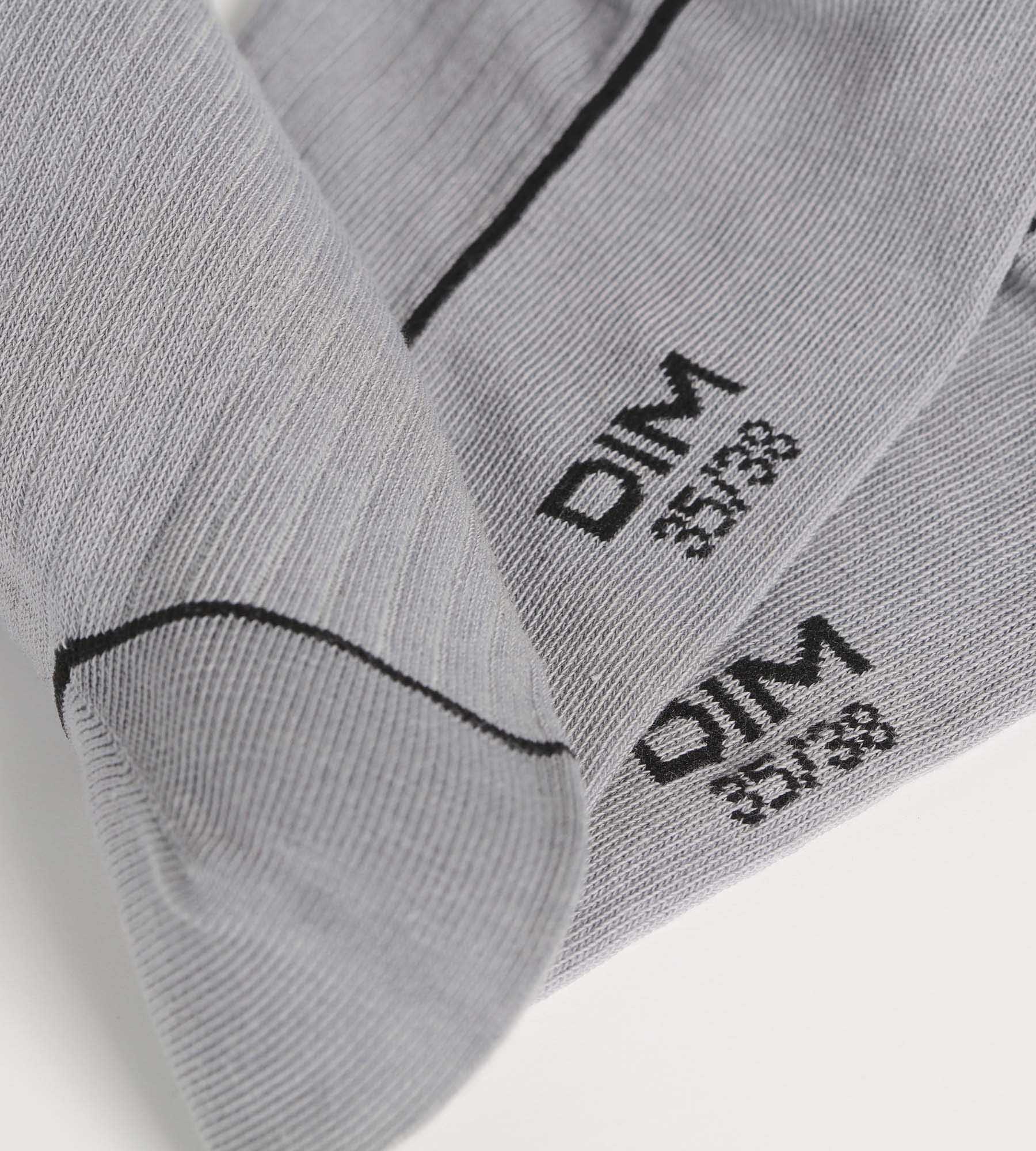 Women's Ribbed Cotton Socks Beige with Colored Trim - Comfortable Casual & Work Socks for Everyday Wear