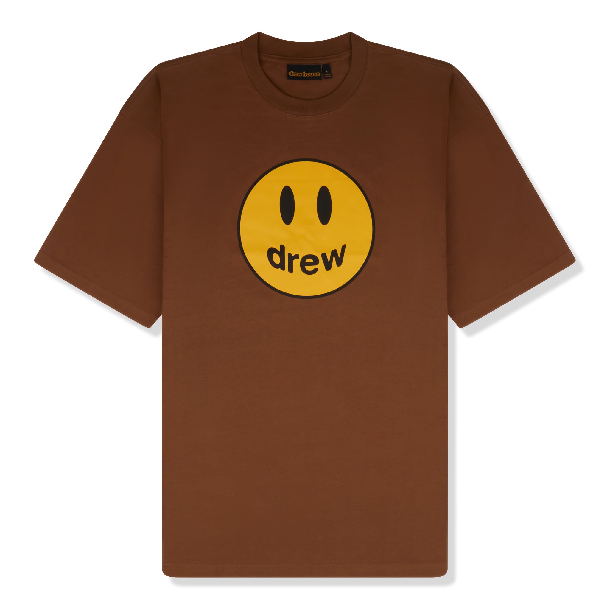 Drew House Mascot Graphic T-Shirt - Soft Cotton Brown Tee for Men & Women | Casual Streetwear, Lounge & Everyday Outfit