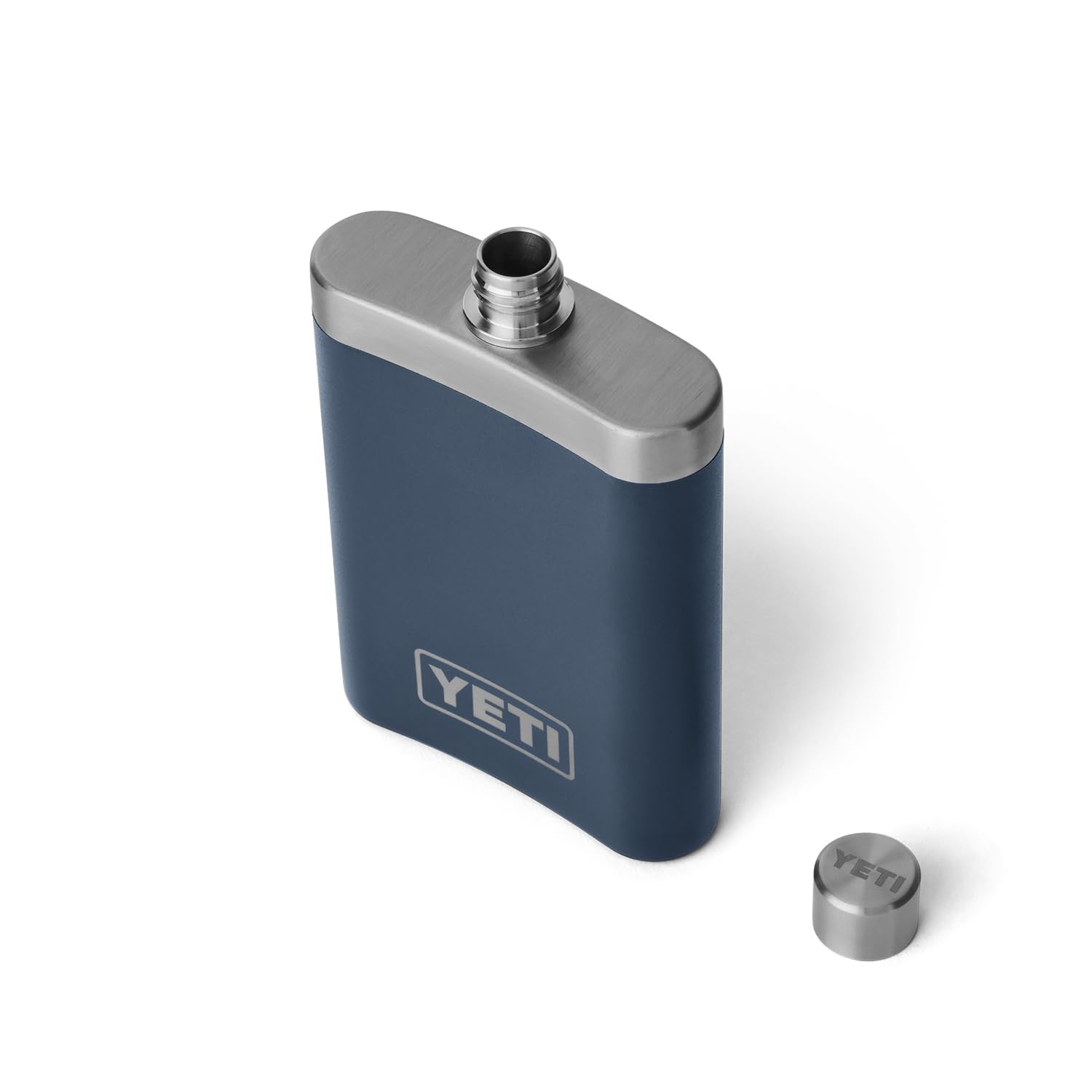 YETI 7 oz Stainless Steel Flask with Funnel - Perfect for Outdoor Adventures, Camping & Travel