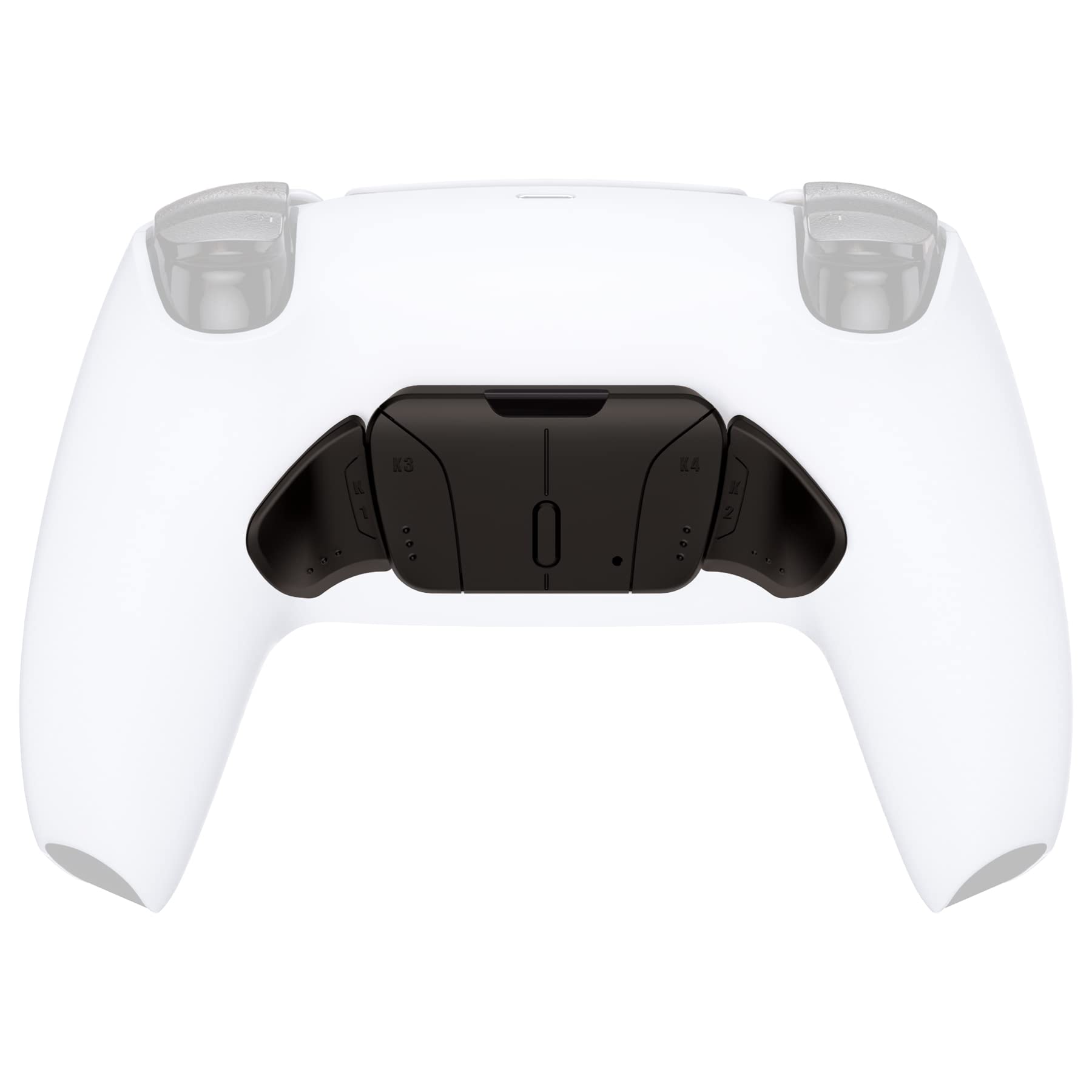 eXtremeRate RISE4 Remap Kit for PS5 Controller - Metal Back Paddles & PCBA Board (Black) | Customizable Buttons for Gaming, FPS & Competitive Play