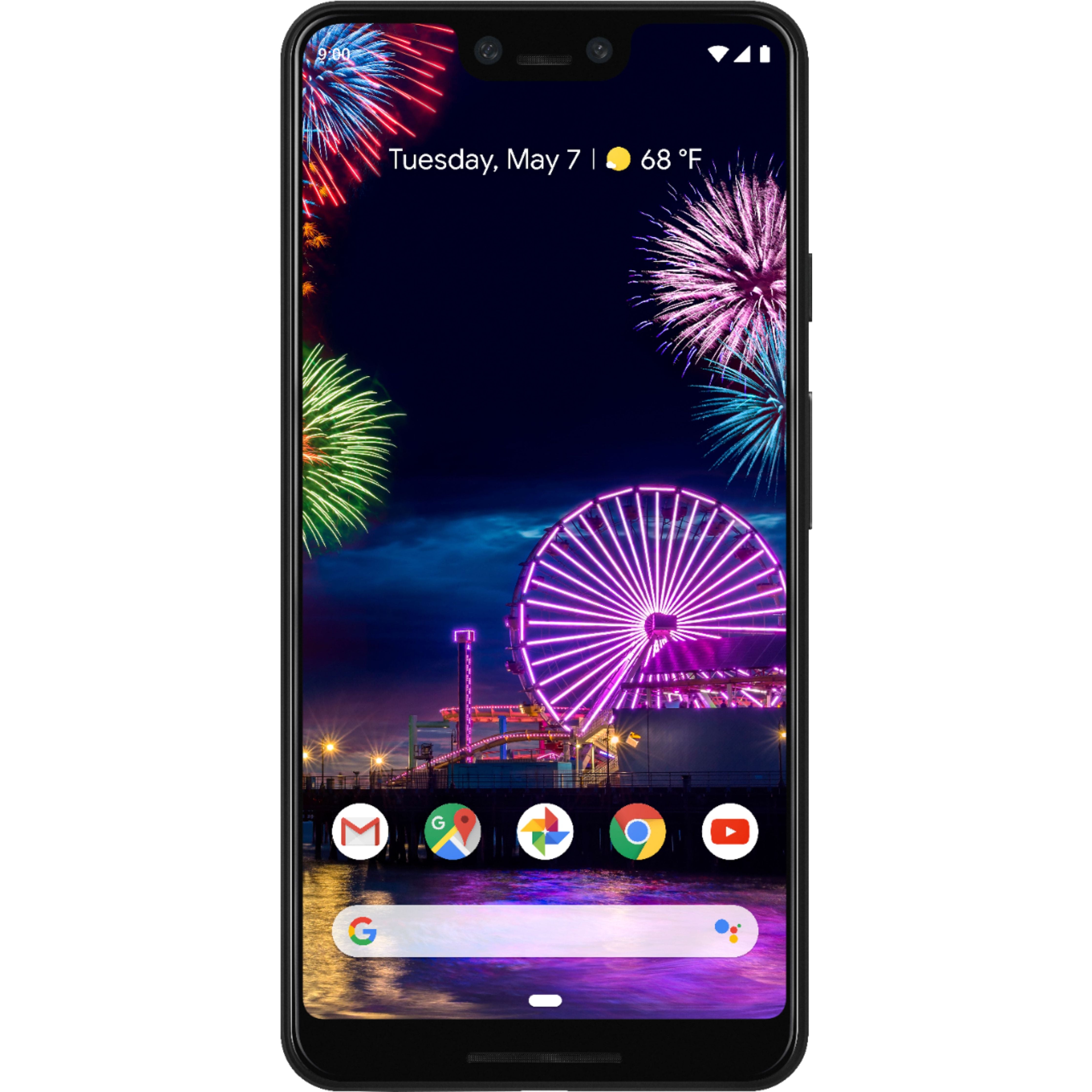 Google Pixel 3 64GB Unlocked Smartphone (Just Black) - Premium Android Phone for Photography, Streaming & Business Use