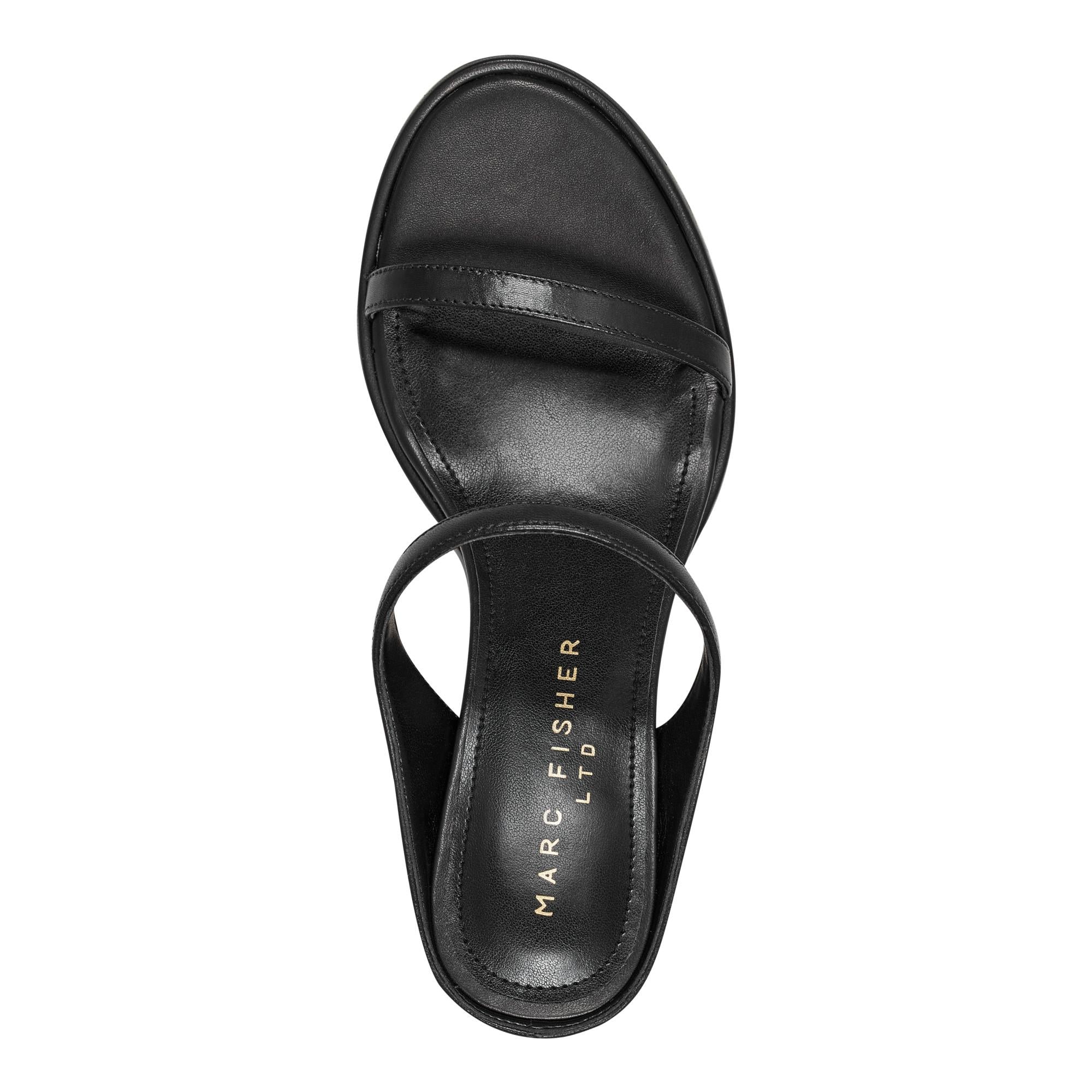 Marc Fisher Ltd Women's Alonde Black Leather Ankle Boots - Stylish & Comfortable for Work, Party & Everyday Wear
