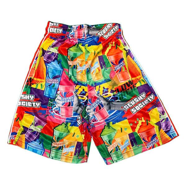 Boys Slushy Society Short Sleeve Graphic T-Shirt - Trendy Casual Summer Tee for Kids & Teens | Perfect for Playdates, School, and Outdoor Activities
