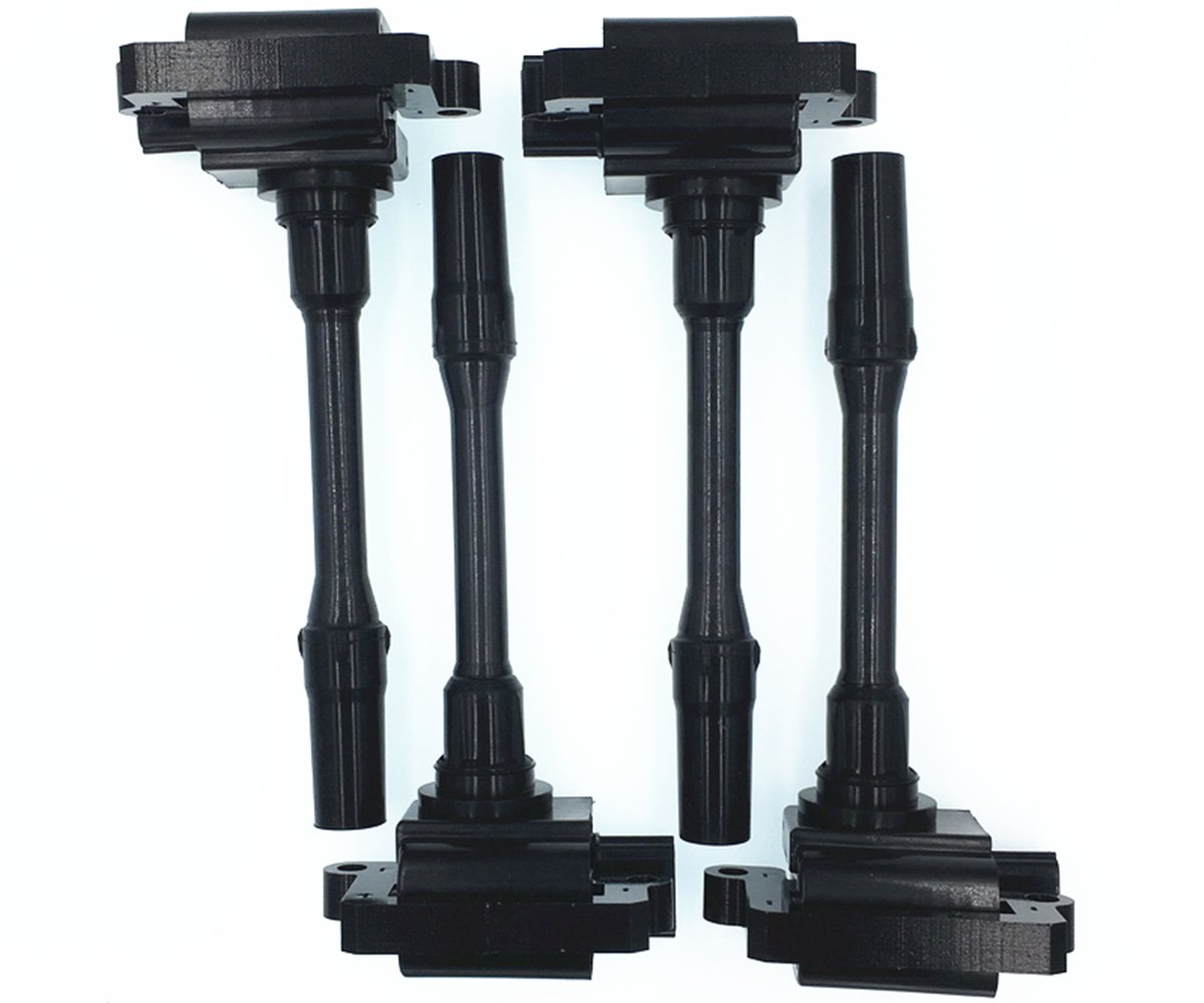 4 Pack Ignition Coil Replacement for Mitsubishi Pajero Pinin H6T12471A MD362913 - Compatible with 1999-2005 Models, High Performance Engine Coils for Smooth Acceleration & Fuel Efficiency