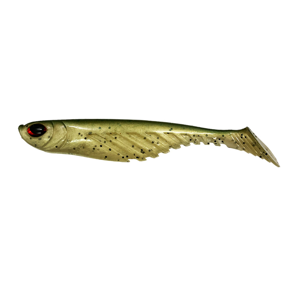 Berkley Powerbait Ripple Shad Soft Plastic Fishing Lures - Realistic Swimbait for Bass, Walleye & Trout - Perfect for Freshwater & Saltwater Fishing