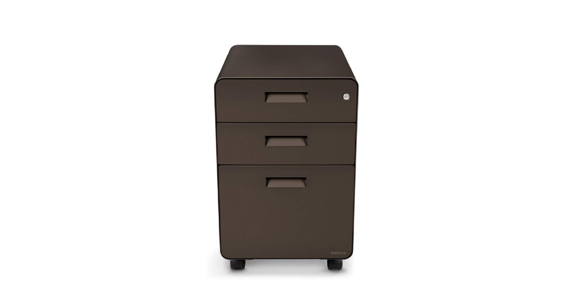 3-Drawer Rolling File Cabinet - Heavy Duty Metal Storage with Locking Wheels for Office, Home & Industrial Use | Organize Documents Securely