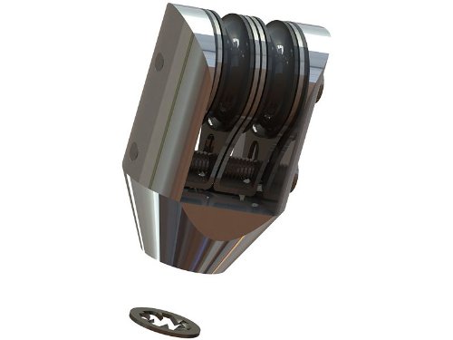 Rupp Marine Double Pulley Clusters - Heavy Duty Boat Rigging Hardware for Sailboats & Fishing Boats | Perfect for Sail Control & Anchor Systems