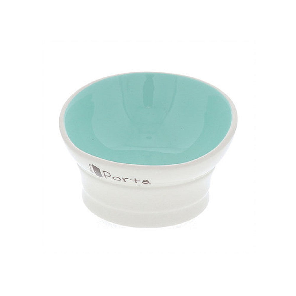 Elevated Ceramic Pet Bowl for Dogs & Cats - Non-Slip Raised Feeder with Stand for Comfortable Eating - Perfect for Small, Medium & Large Pets at Home or Travel