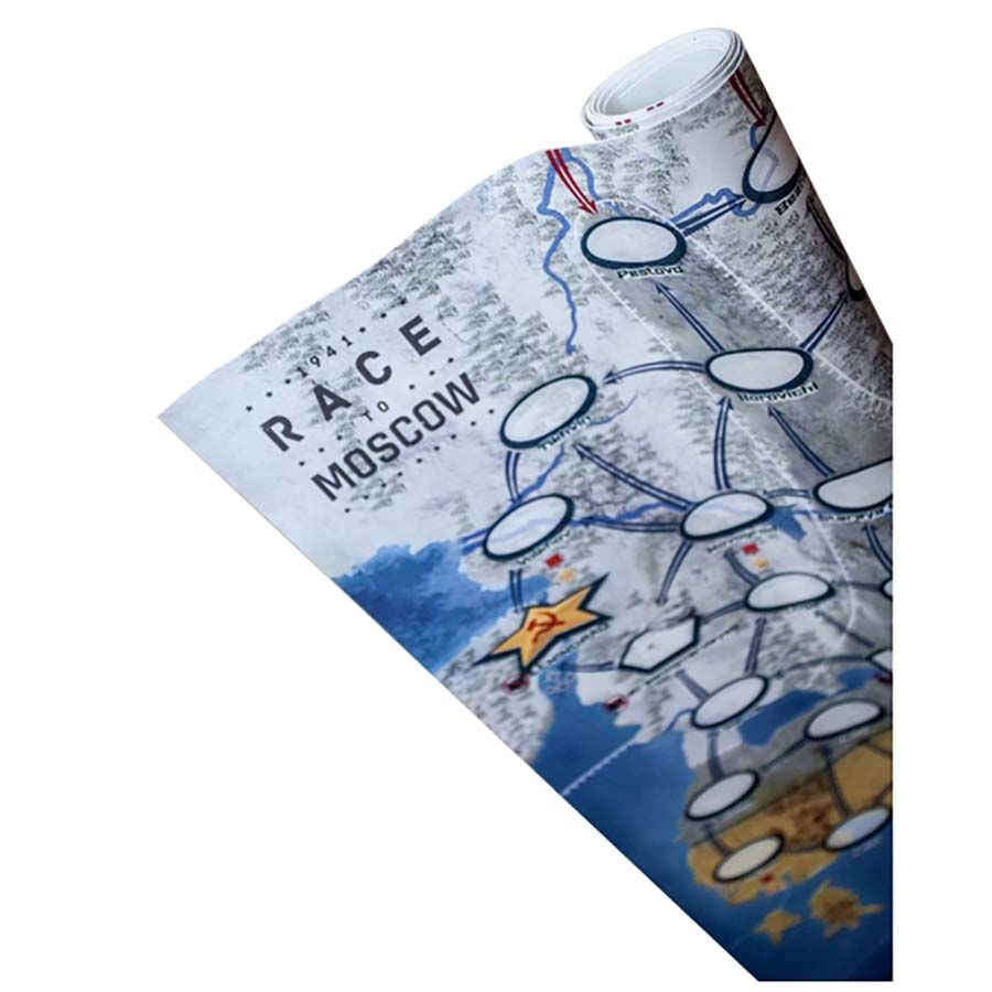 1941 Race To Moscow Giant Playmat - Historical Board Game Mat for Strategy Games, Perfect for War Games and Tabletop Gaming Enthusiasts