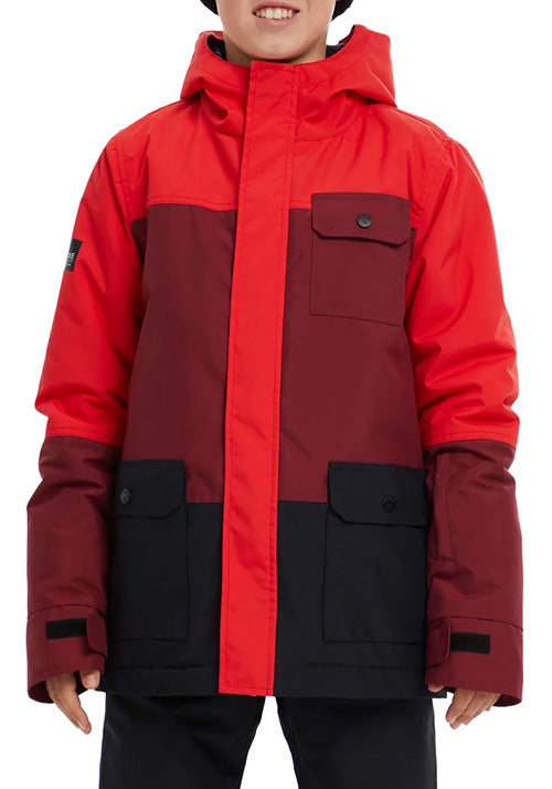 ELUDE JAVI JNR JACKET BITTERSWEET - Stylish Waterproof Windbreaker for Men & Women | Perfect for Outdoor Adventures, Hiking & Travel